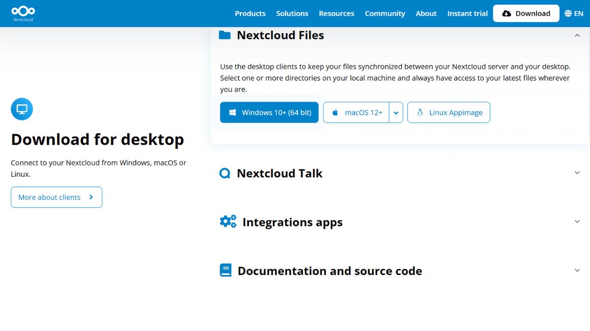 Hướng dẫn cài đặt Nextcloud - bước 1