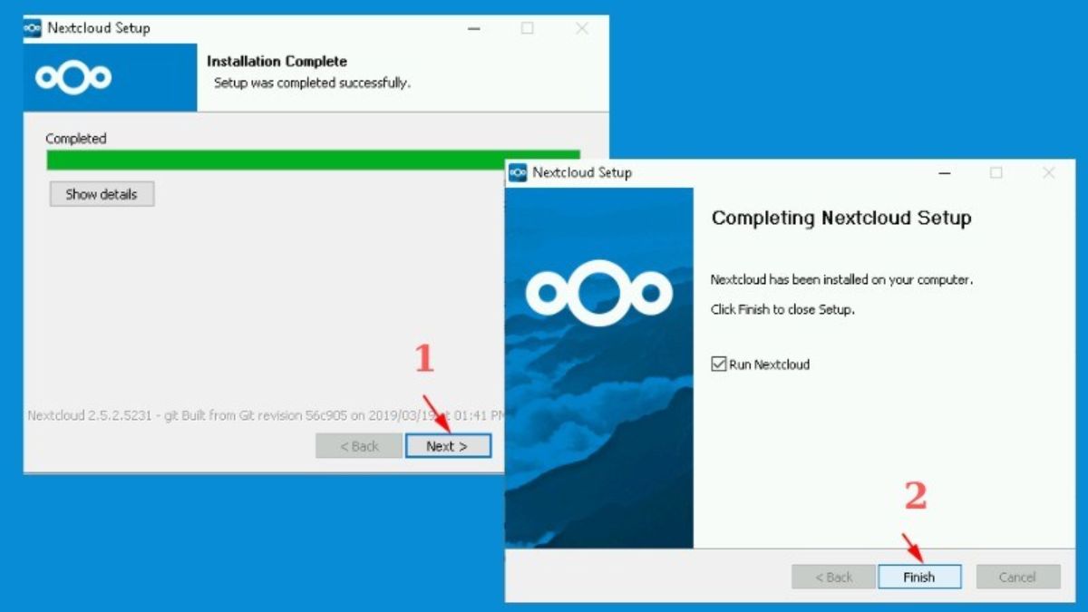 Hướng dẫn cài đặt Nextcloud - bước 3
