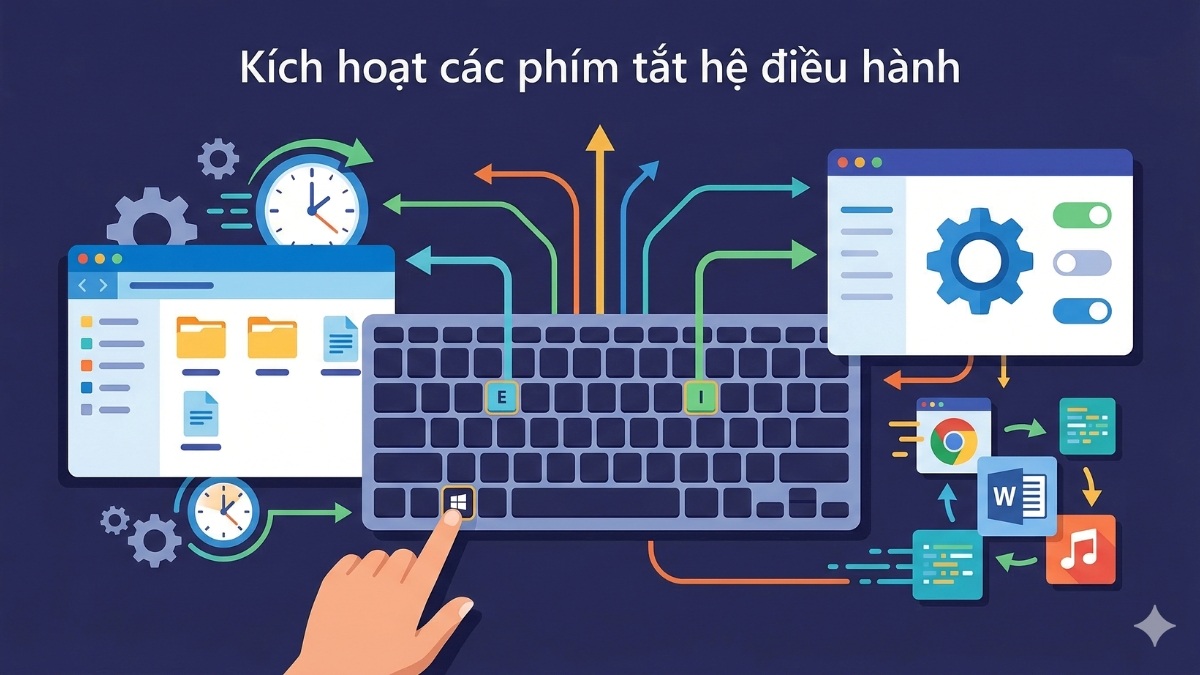 Phím Windows là phím nào trên bàn phím? chức năng của phím