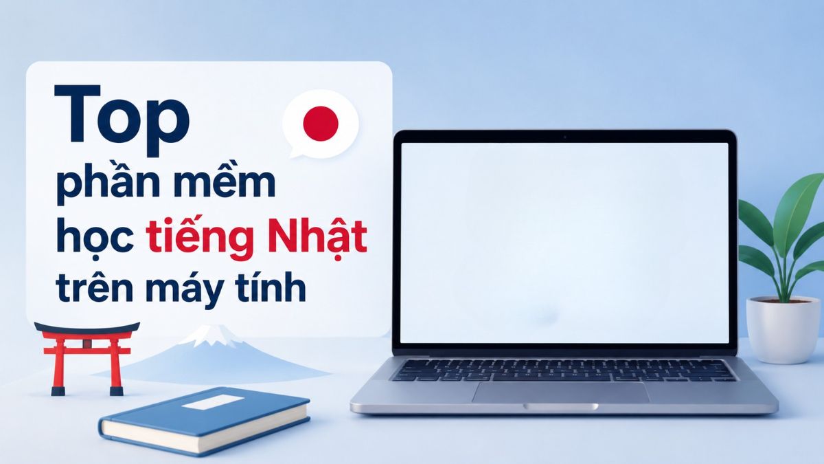 Top 3 phần mềm học tiếng Nhật trên máy tính tốt hiện nay