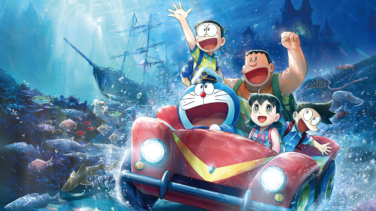 phim hoạt hình chiếu rạp - Doraemon: Nobita và lâu đài dưới đáy biển