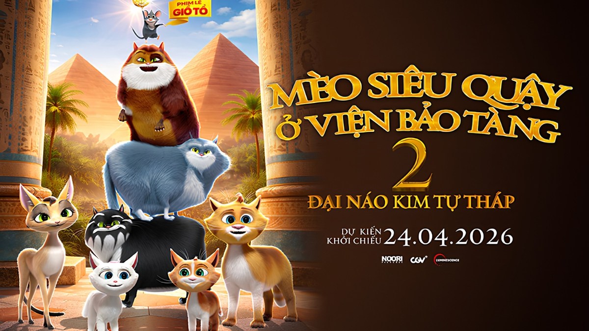 Mèo Siêu Quậy Ở Viện Bảo Tàng 2: Đại Náo Kim Tự Tháp (2026)