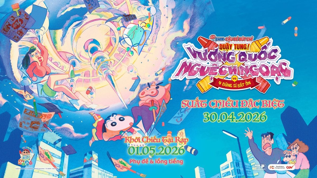 Shin - Cậu Bé Bút Chì: Quậy Tung! (2026)