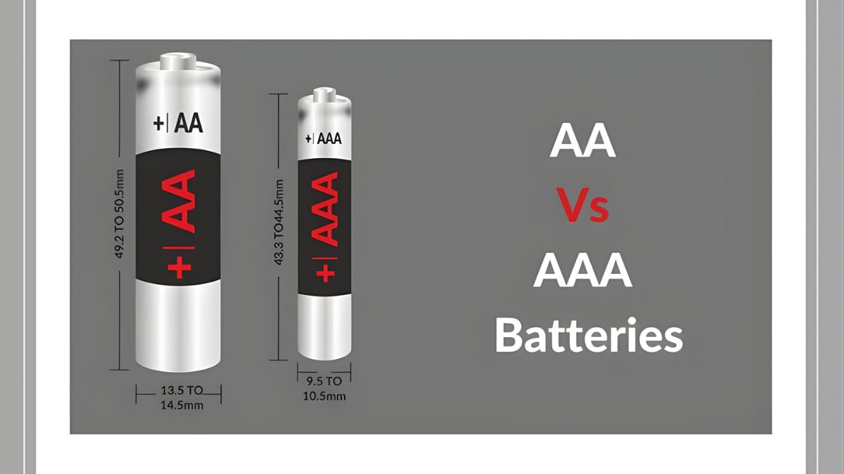 Pin AA và AAA khác nhau gì?