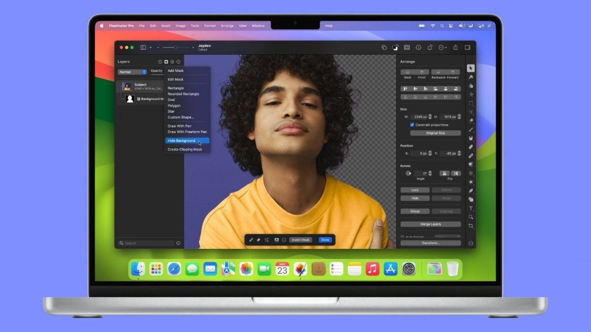 Mẹo khi dùng Pixelmator Pro