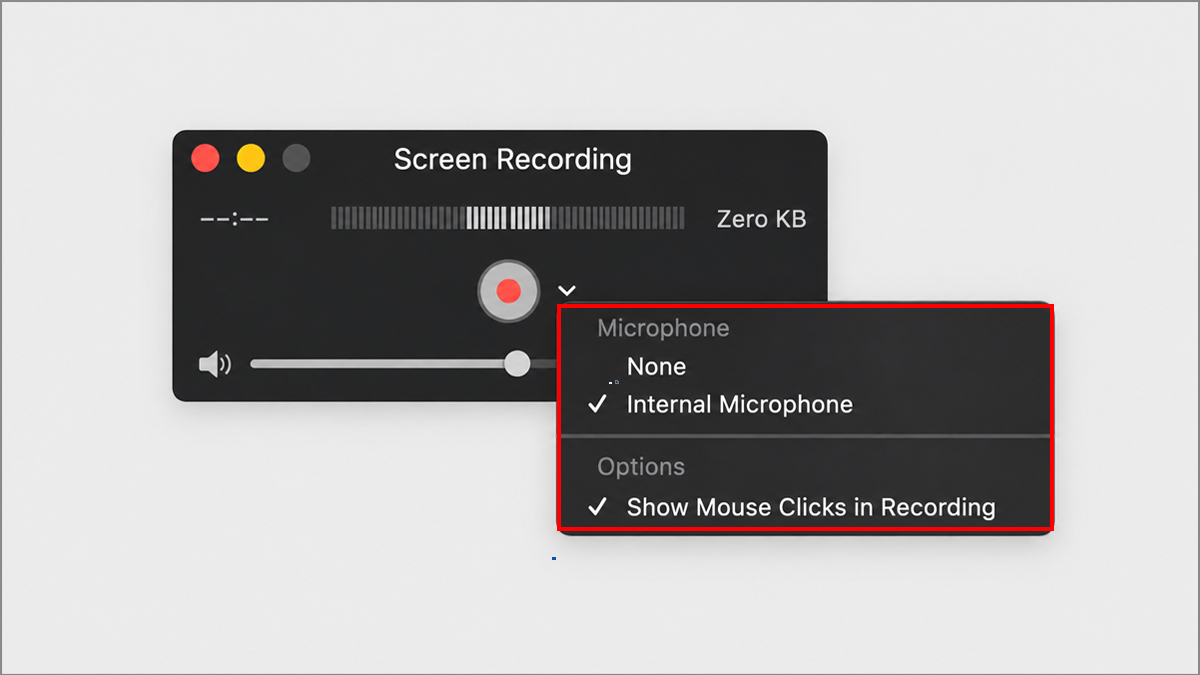 Cách quay time lapse trên máy tính MacBook bước 2