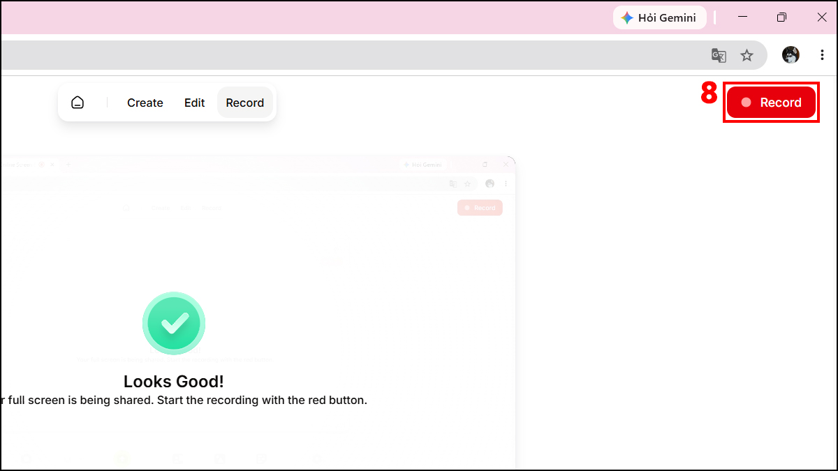 Cách sử dụng web quay time lapse trên máy tính bước 2 tiếp theo