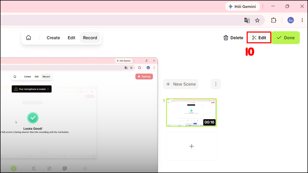 Cách sử dụng web quay time lapse trên máy tính bước 3