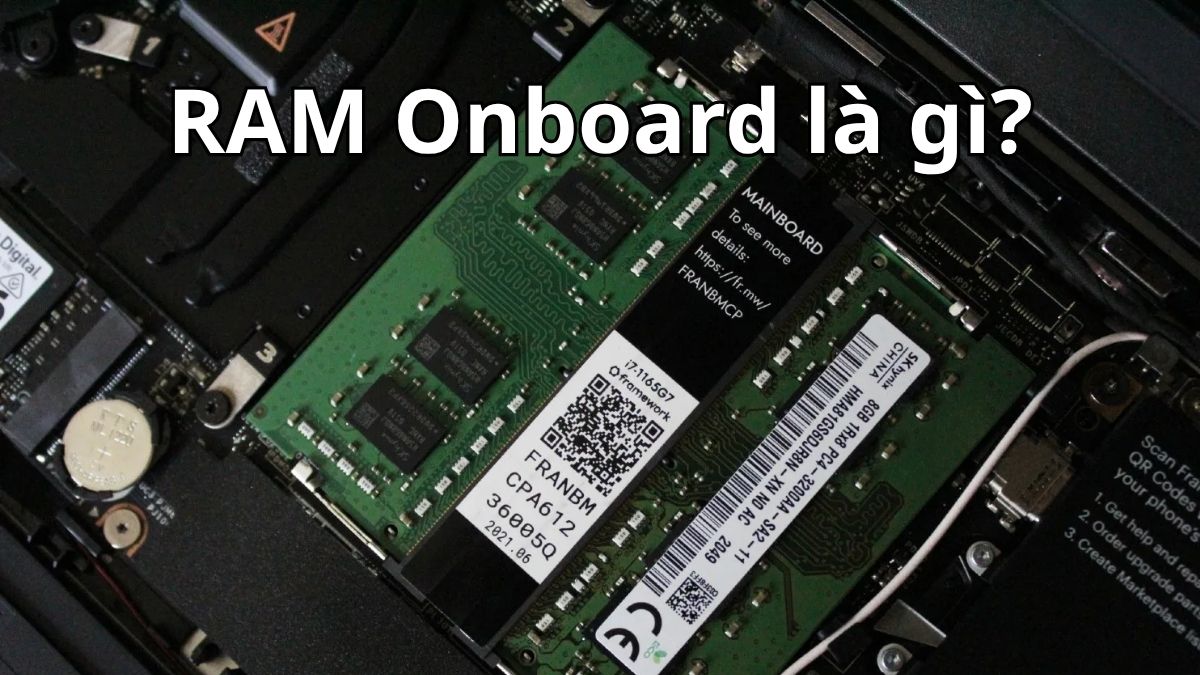 RAM Onboard là gì? Ưu nhược điểm và có nâng cấp được không?