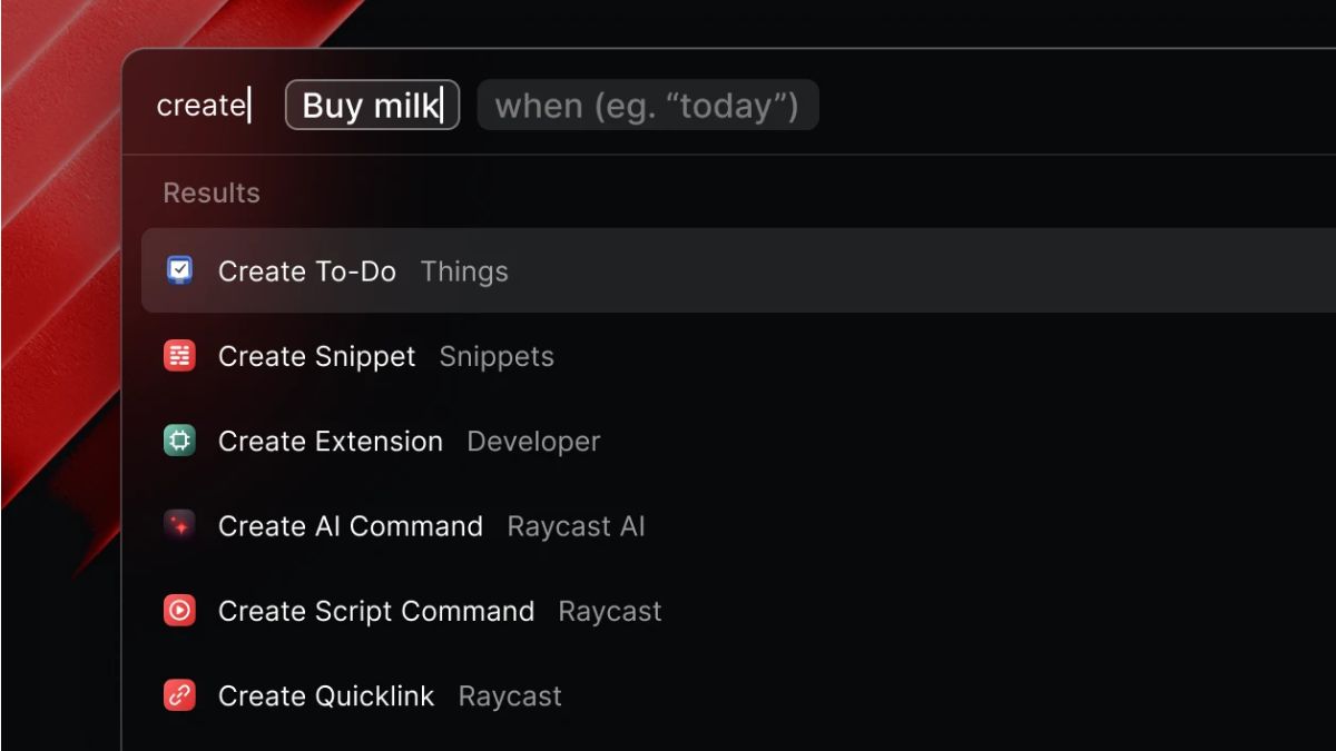 Các mẹo và thủ thuật dùng Raycast