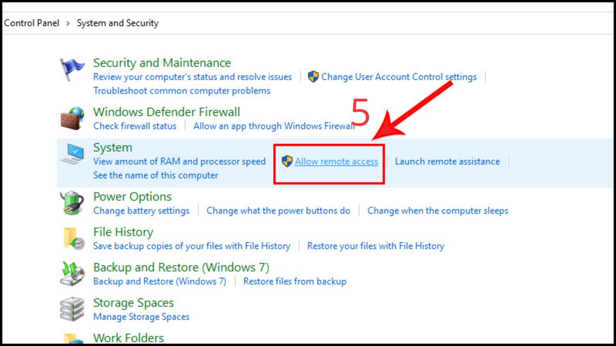 Cách Remote Desktop win 10 bước 3