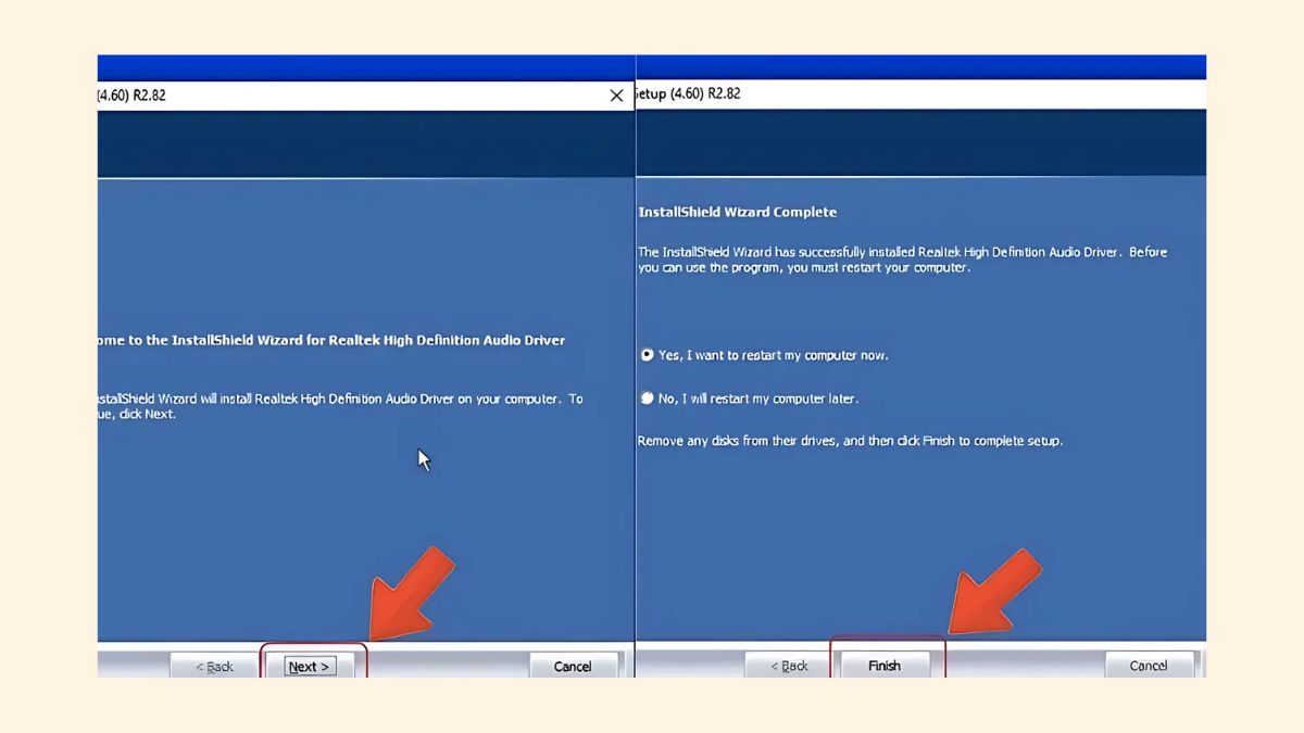 Hướng dẫn tải và cài đặt Realtek HD Audio Manager - bước 5