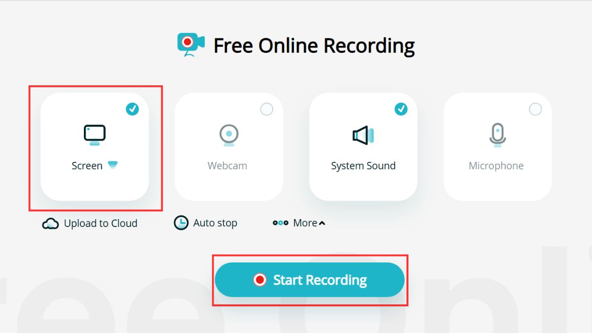 record màn hình máy tính bằng phần mềm Apowersoft Free Online Screen Recorder - bước 2