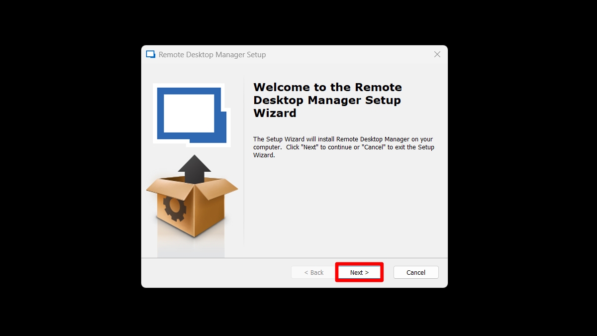 Hướng dẫn cách tải Remote Desktop Manager - bước 2