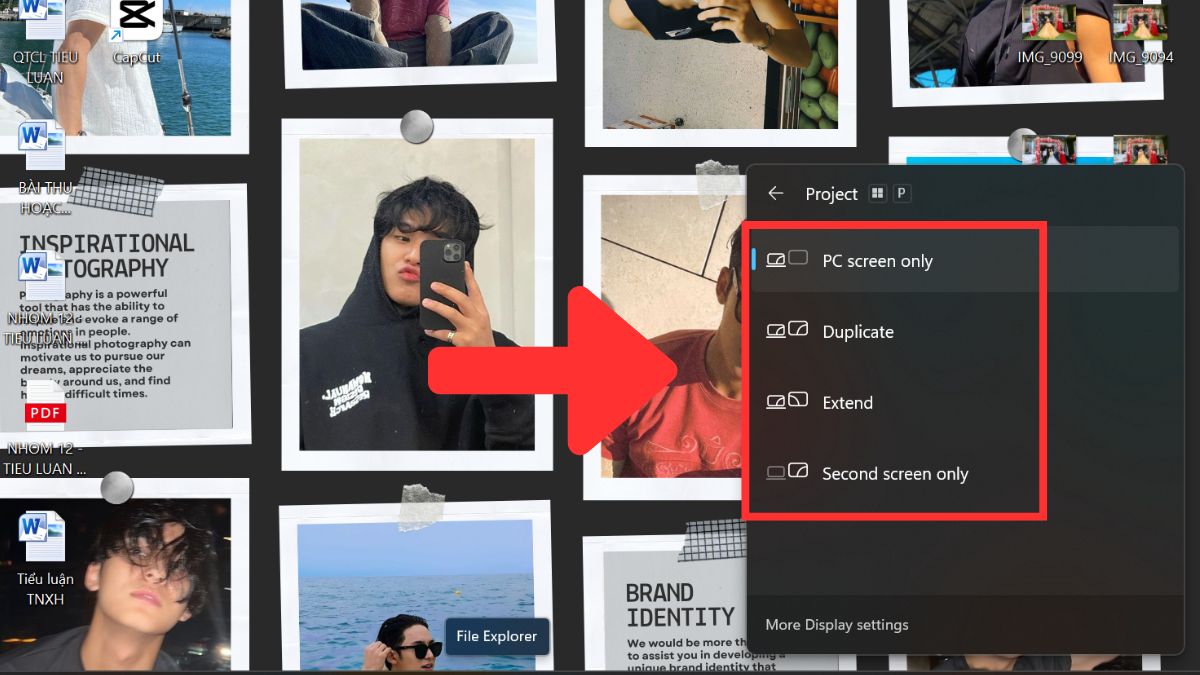 Multiple displays