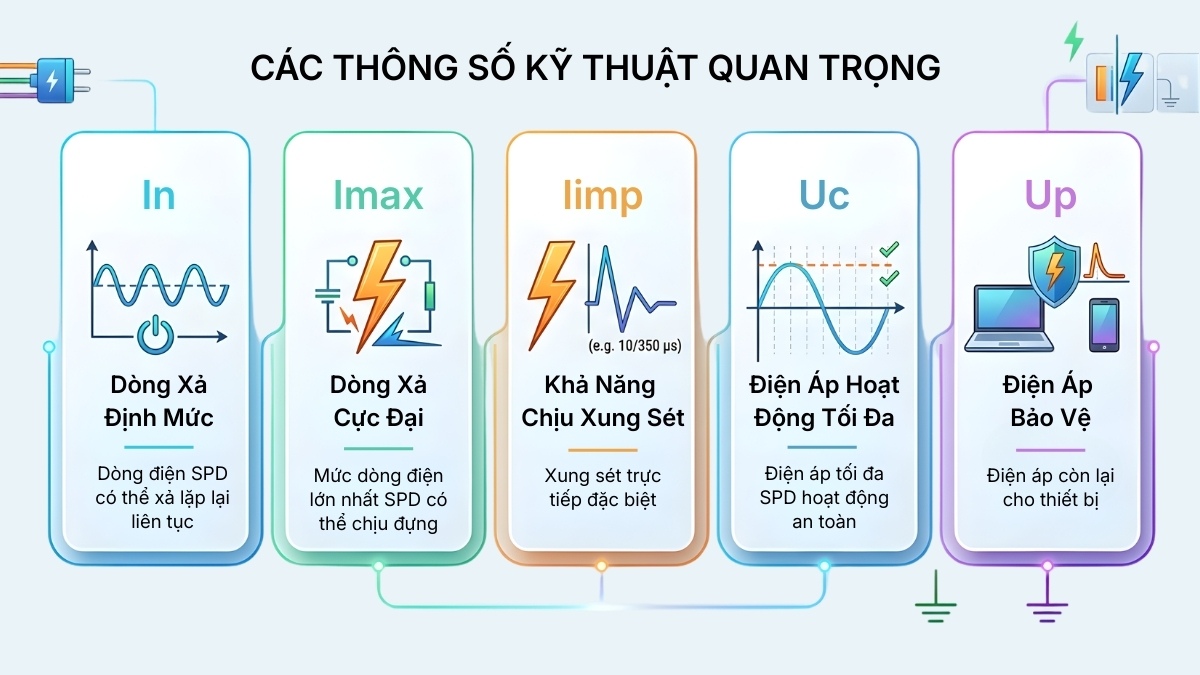 Các thông số kỹ thuật quan trọng cần hiểu