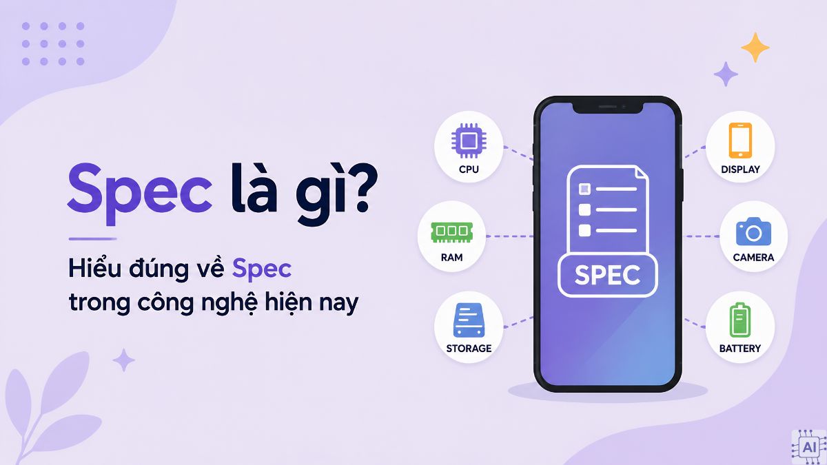 Spec là gì? Hiểu đúng về Spec trong công nghệ hiện nay