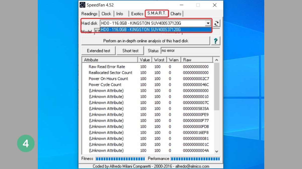 Cách dùng Speedfan kiểm tra nhiệt độ CPU - bước 4+