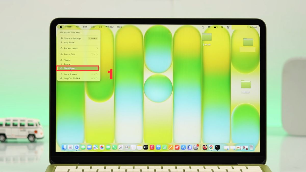 Hướng dẫn kiểm tra nhanh chóng trên máy mac bước 1