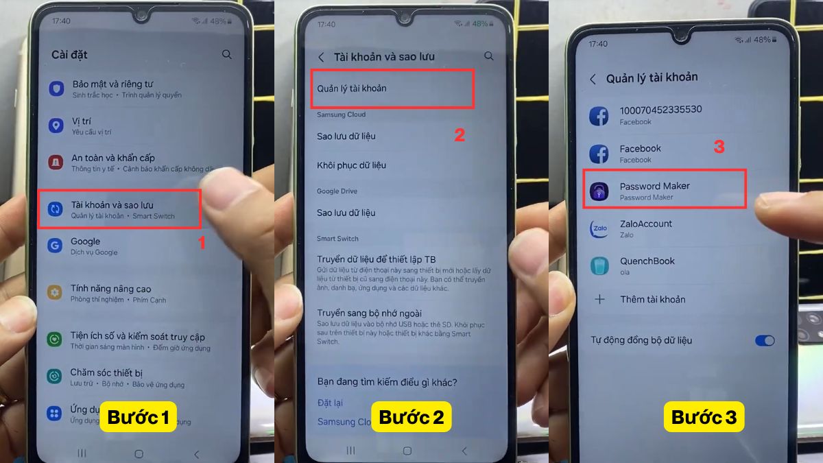 Hướng dẫn kiểm tra nhanh chóng trên android