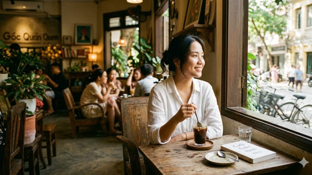 Caption cafe cuối tuần ngắn gọn