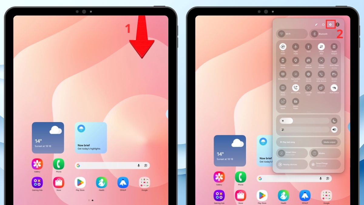 tăng tốc máy tính bảng Android bằng dọn dẹp bộ nhớ lưu trữ bước 1