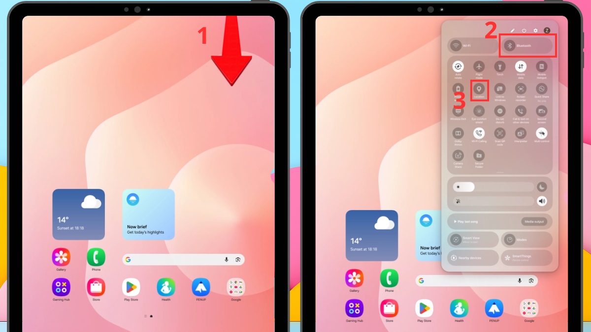 tăng tốc máy tính bảng Android bằng tắt bluetooth