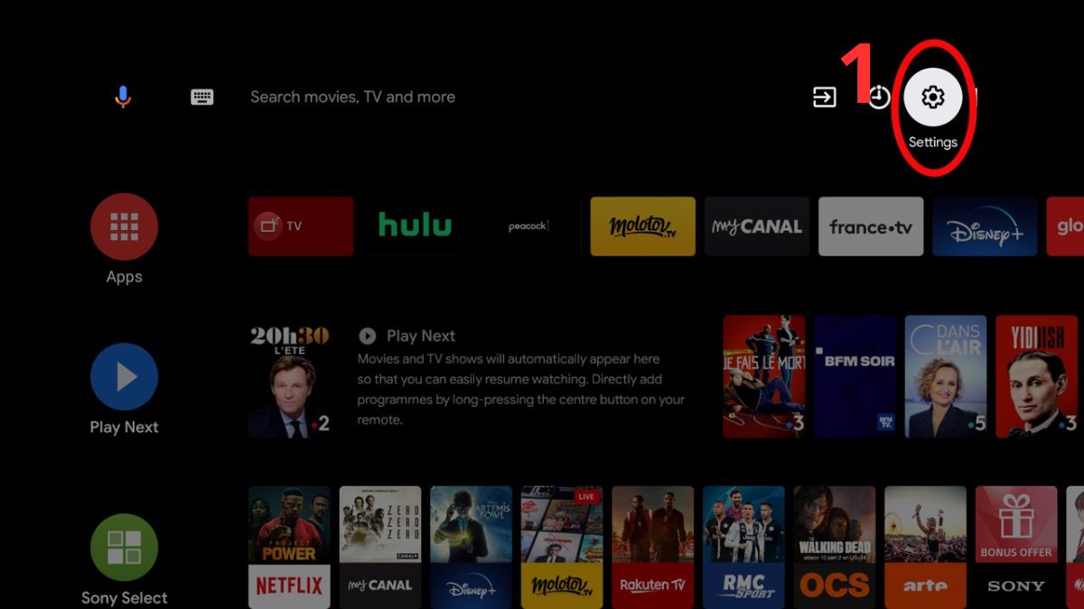 Thiết lập lại IP và DNS bước 1