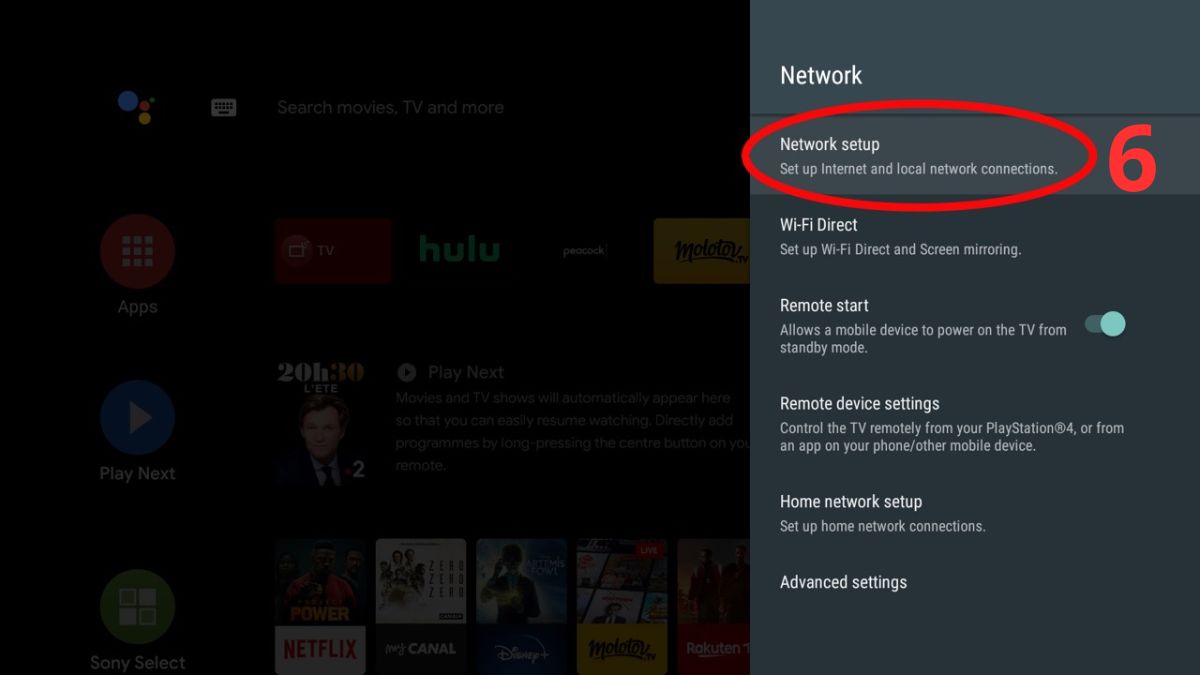 Thiết lập lại IP và DNS bước 2