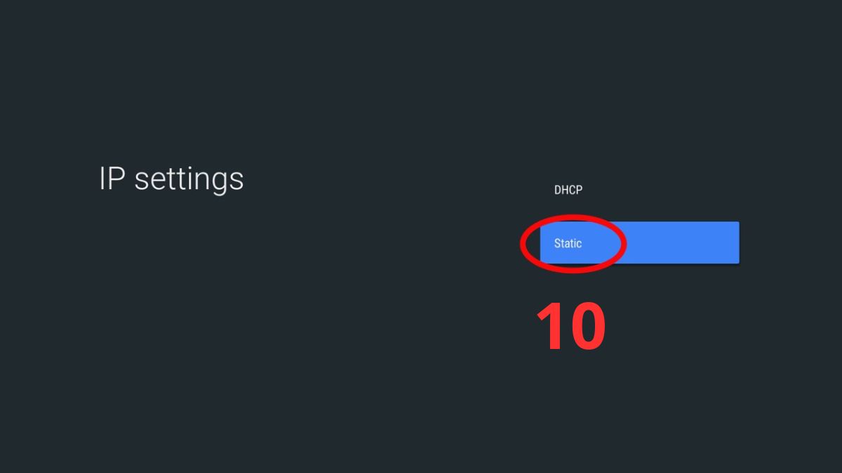 Thiết lập lại IP và DNS bước 2
