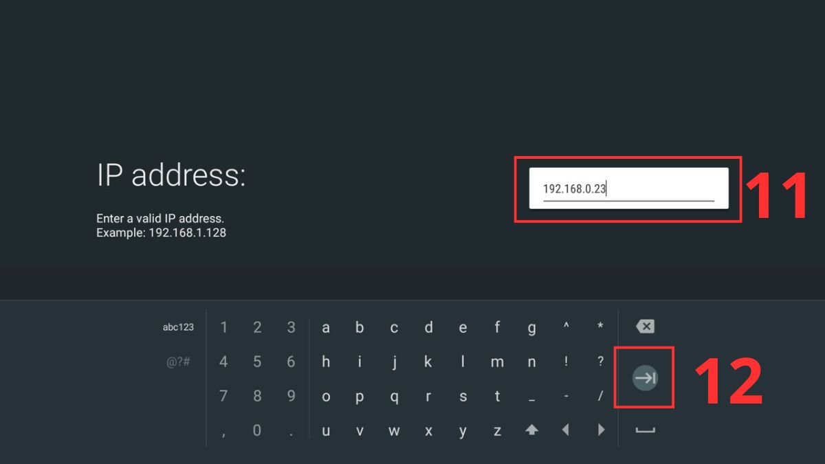 Thiết lập lại IP và DNS bước 3