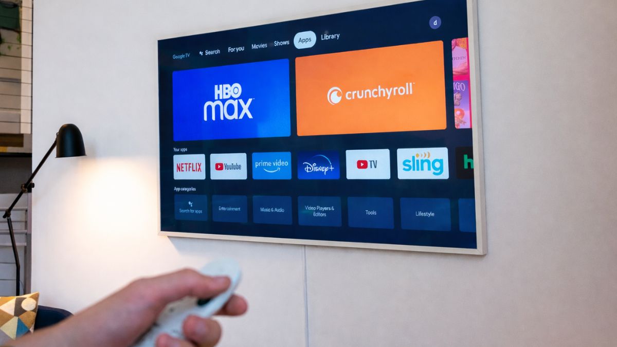 hắc phục tivi Sony mất hết ứng dụng bằng khởi động lại tivi