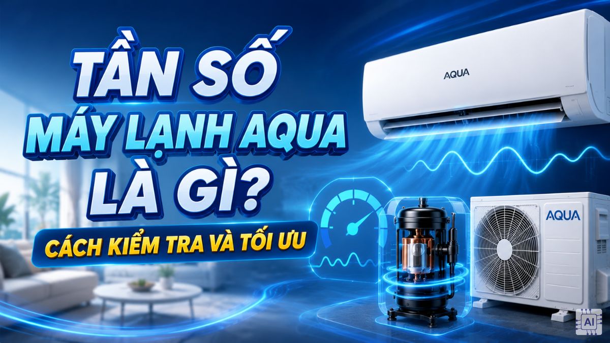 Tần số máy lạnh Aqua là gì? Cách kiểm tra và tối ưu