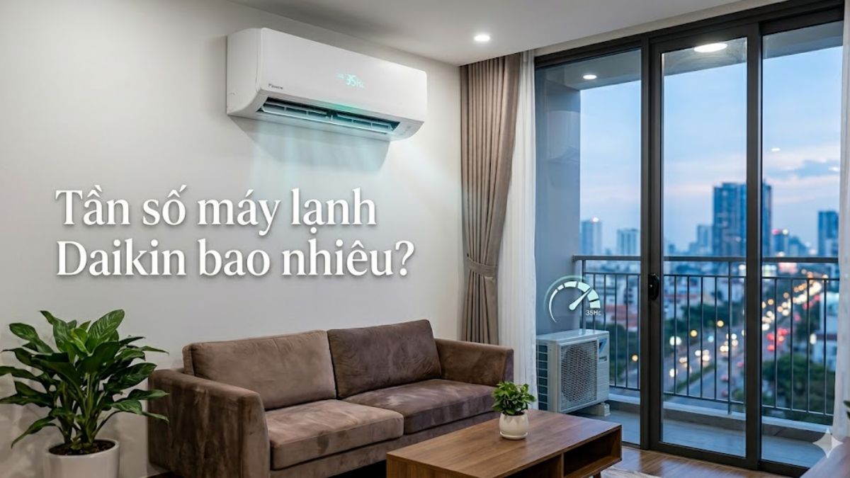 Tần số máy lạnh Daikin bao nhiêu?
