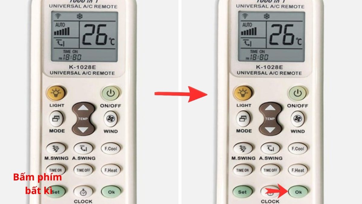 cài đặt tần số máy lạnh Electrolux bằng chế độ tự động bước 3