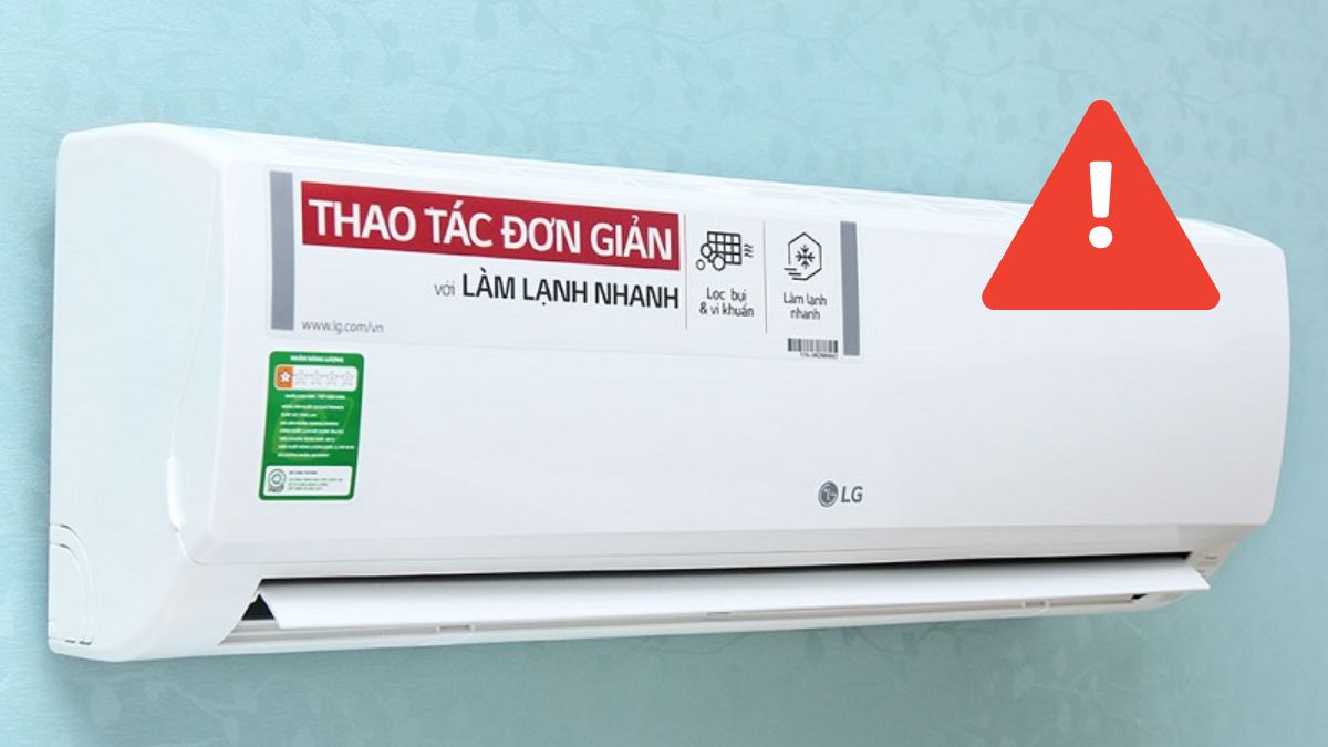 Dấu hiệu nhận biết máy lạnh LG chạy sai tần số