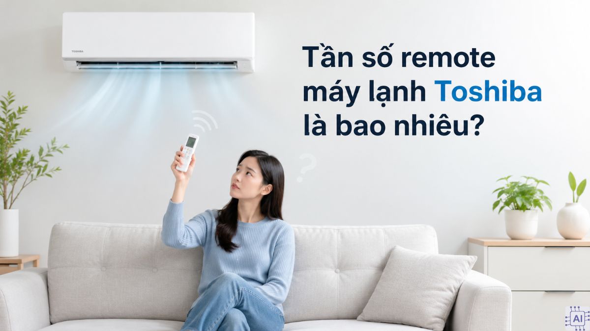 Tần số remote máy lạnh Toshiba là bao nhiêu?