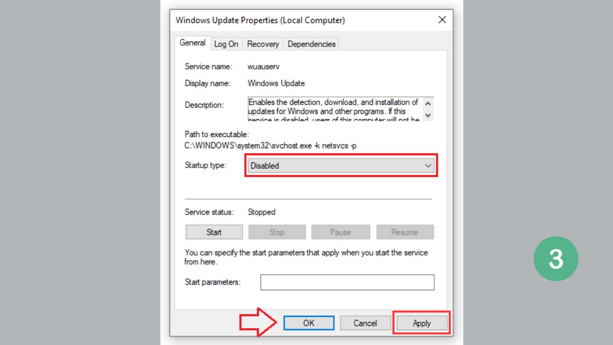 Hướng dẫn tắt update Win 10 vĩnh viễn
