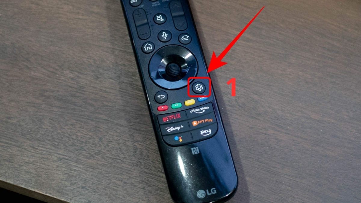 cách tắt màn hình tivi LG khi nghe nhạc bước 2