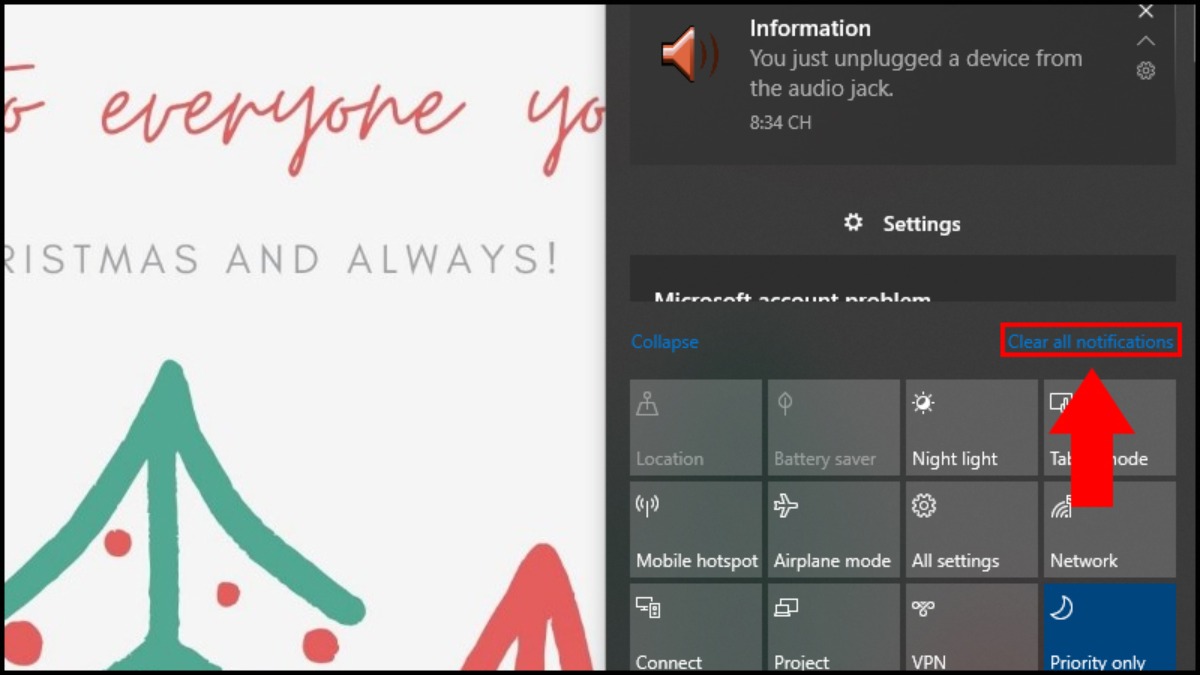 Clear all notification