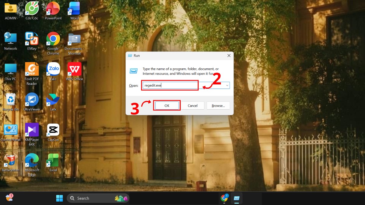 tắt update Win 11 qua registry editor bước 1 còn lại