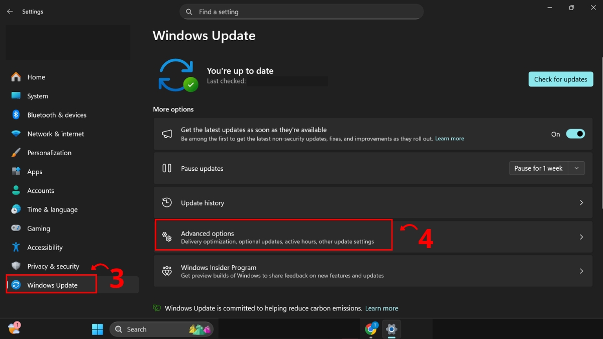 tắt update Win 11 qua cài đặt mạng bước 2