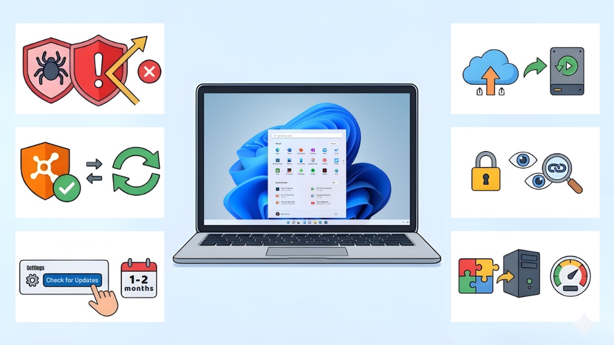 Lưu ý quan trọng khi sử dụng Win 11 không update