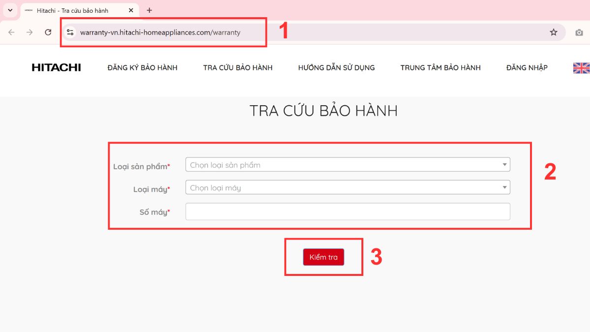Hướng dẫn kiểm tra bảo hành tủ lạnh Hitachi