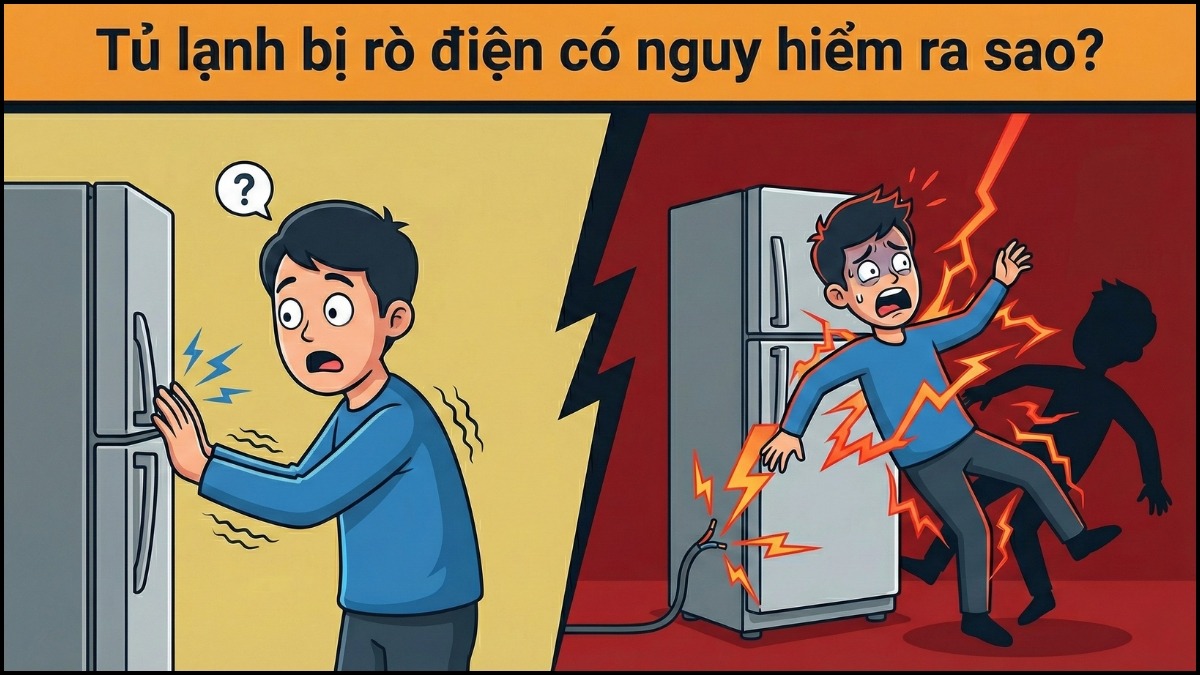 Tủ lạnh bị rò điện có nguy hiểm ra sao?