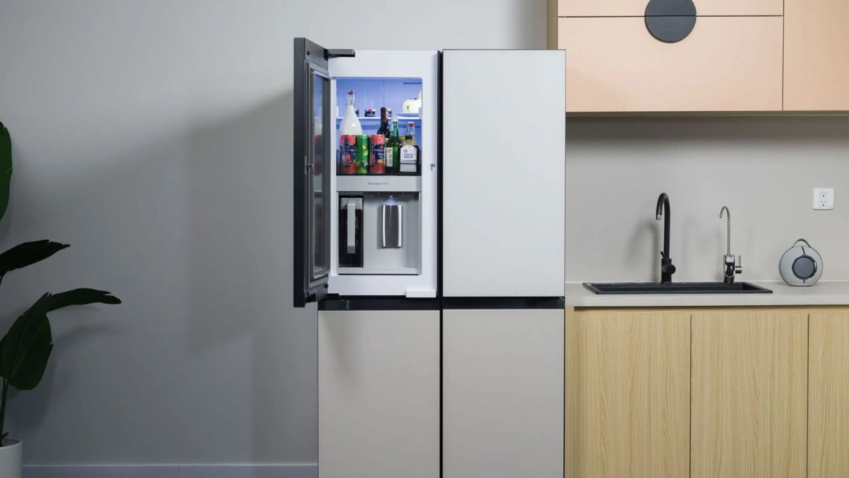 Sắp xếp lại thực phẩm bên trong