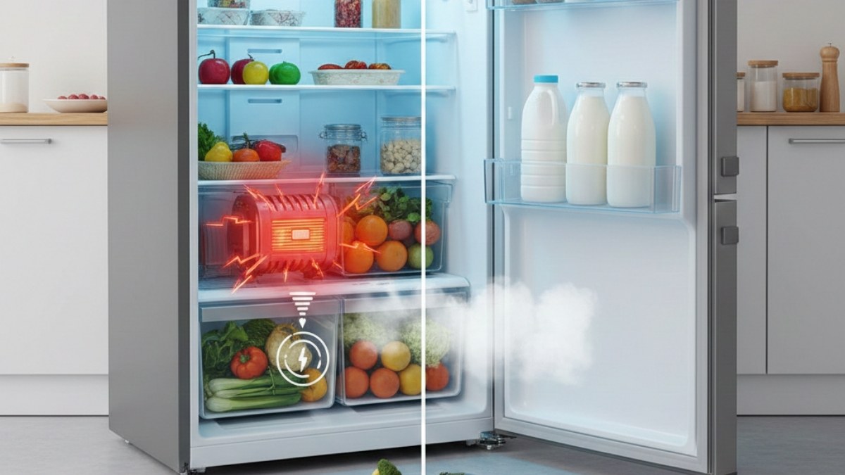 Tủ lạnh mở cửa cả đêm có sao không? ảnh hưởng đến tủ lạnh