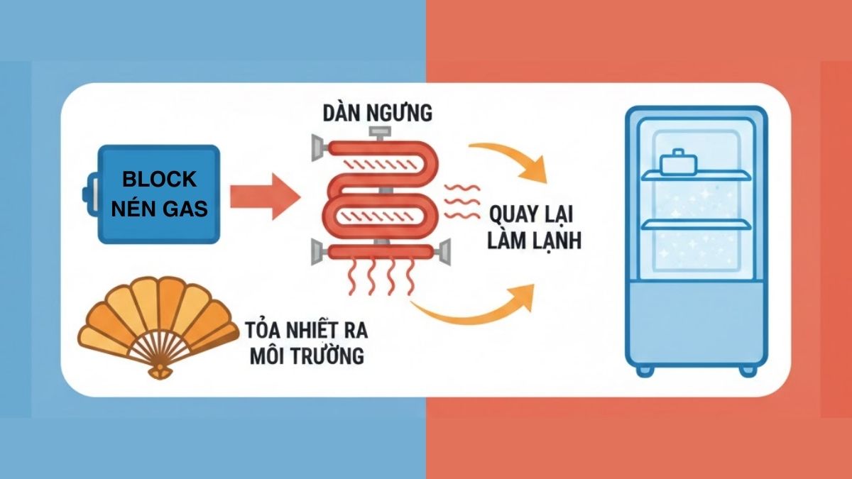 Nguyên lý vì sao tủ lạnh nóng 2 bên hiện nay