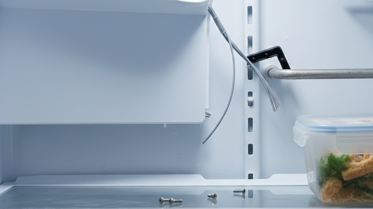 Nguyên nhân khiến tủ lạnh phát ra tiếng kêu cạch cạch - linh kiện bên trong bị hỏng