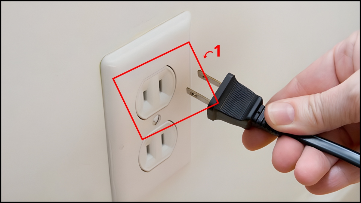 khắc phục tủ lạnh vẫn chạy nhưng đèn không sáng bằng thay bóng đèn bước 1